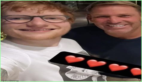 Ed Sheeran reveals eerie last phone call with Australian Cricketer Shane Warne